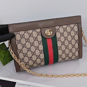 Gucci Brown and Green Women's Bag